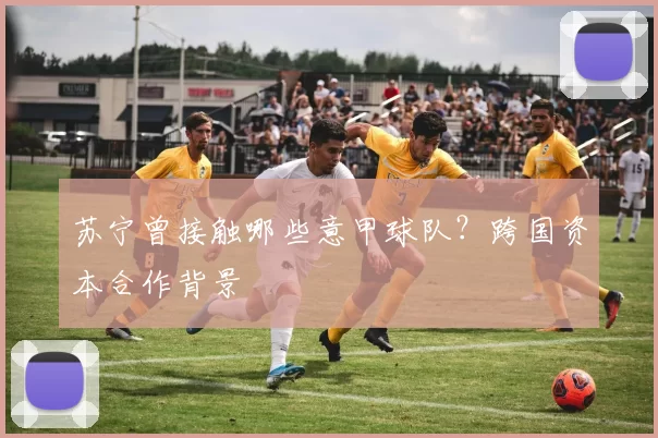 苏宁曾接触哪些意甲球队？跨国资本合作背景